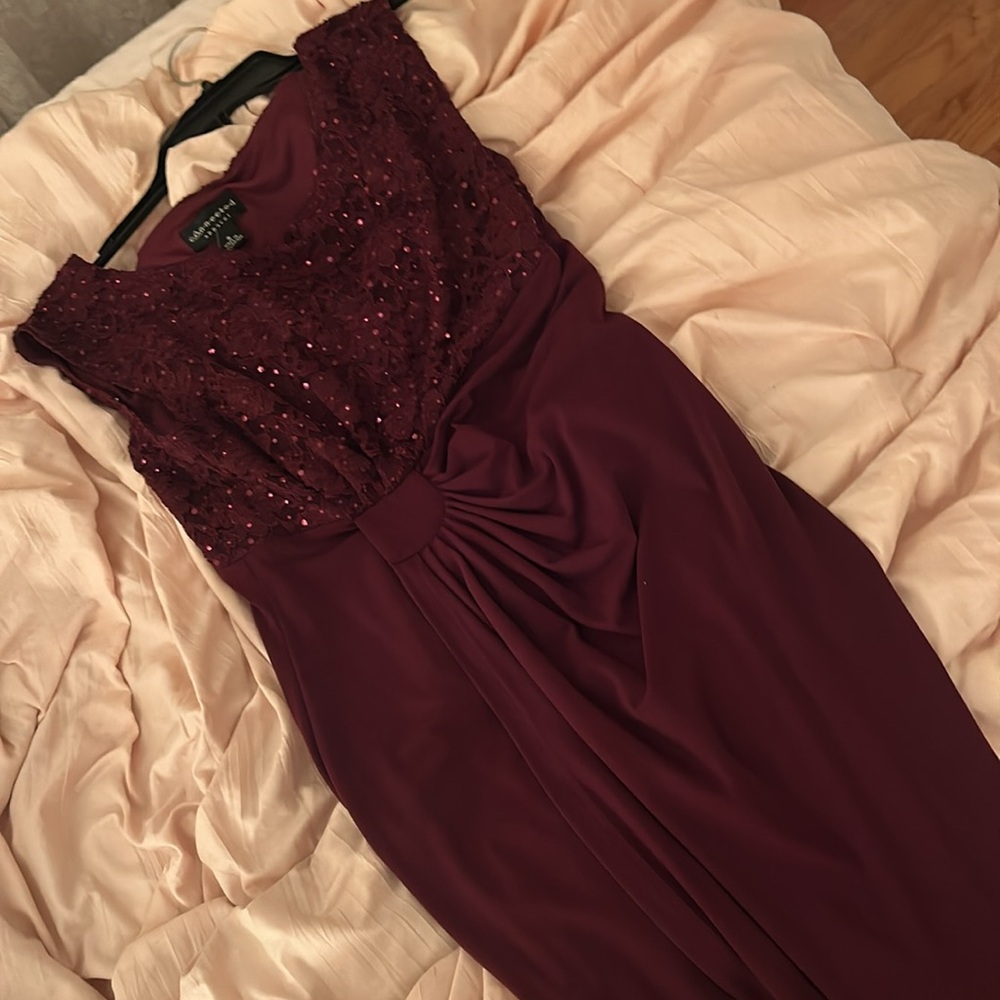 Maroon Formal Dress - Size 8